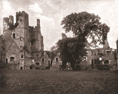 Wingfield Manor, Alfreton közelében, Derbyshire államban, 1894. alkotó: Unbekannt