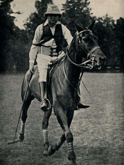 Winston Churchill pólót játszik, 1920-as évek, 1945. alkotó: Unbekannt