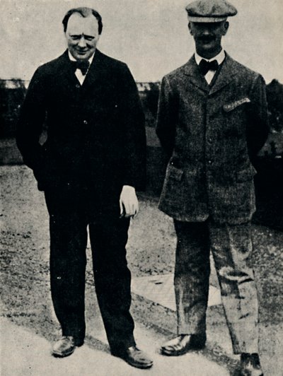 Winston Churchill és George Lambert, 1912, 1945. alkotó: Unbekannt