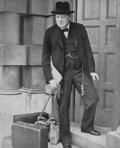 Winston Churchill az Admiralitáson, 1939, 1940 alkotó: Unbekannt