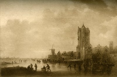 Tél a jégen, 1645, 1908. alkotó: Unbekannt