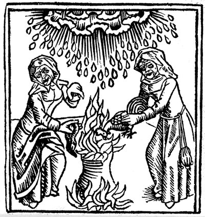 Boszorkányok, akik esőt hoznak, 1489 alkotó: Unbekannt