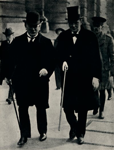 David Lloyd George-gal, 1917, 1945. alkotó: Unbekannt
