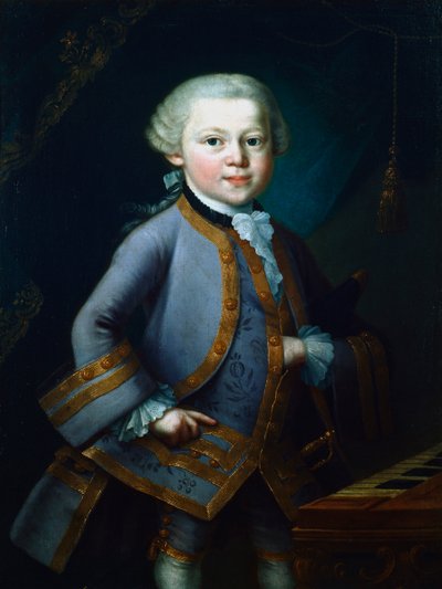 Wolfgang Amadeus Mozart osztrák zeneszerző, 1761 alkotó: Unbekannt