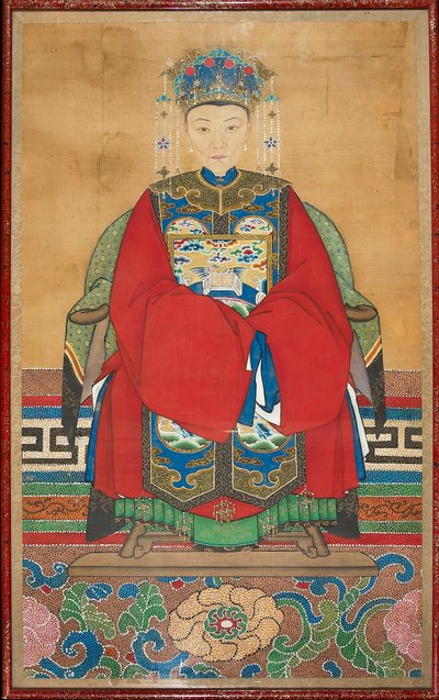 Egy tisztviselő feleségének öltözött nő, 19. század, 1801-1900 alkotó: Unbekannt