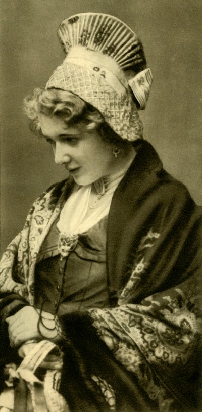 Nő népviseletben, Alsó-Ausztria, 1935. alkotó: Unbekannt