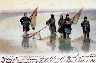 Női garnélahalászok, Calais, 1905 alkotó: Unbekannt