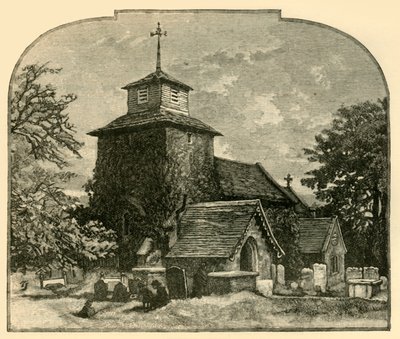 Wooton templom, 1898. alkotó: Unbekannt