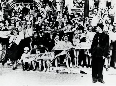 2. világháború: Párizs felszabadítása, 1944. alkotó: Unbekannt