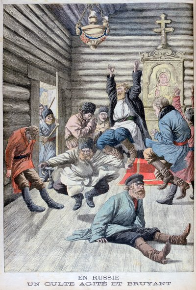 Istentisztelet Oroszországban, 1903 alkotó: Unbekannt