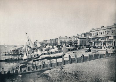 Worthing – Általános nézet a frontról, 1895 alkotó: Unbekannt