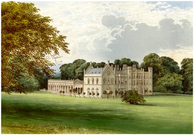 Wycombe Abbey, Buckinghamshire, Lord Carrington otthona, 1880 alkotó: Unbekannt