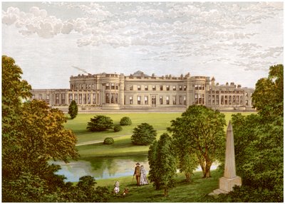 Wynyard Park, Durham megye, Londonderry márki otthona, 1880 alkotó: Unbekannt