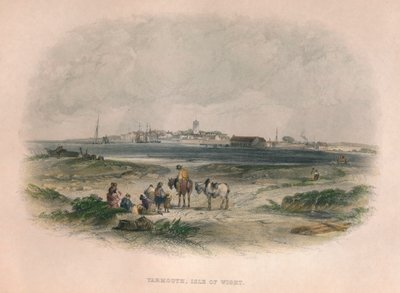 Yarmouth, Wight-sziget, XIX. század. alkotó: Unbekannt