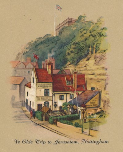 Ye Olde utazás Jeruzsálembe, Nottingham, 1939 alkotó: Unbekannt