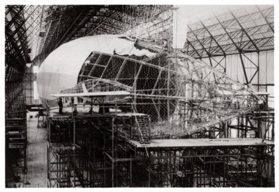 Zeppelin LZ 126 építés alatt, Friedrichshafen, Németország, 1924 1933 alkotó: Unbekannt