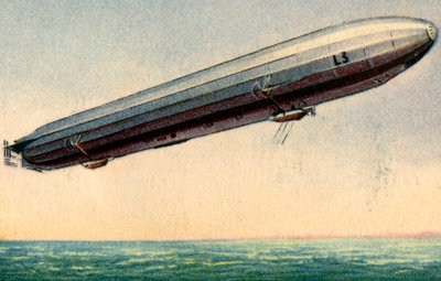Zeppelin LZ 3, 1914, 1932. alkotó: Unbekannt