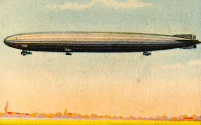 Zeppelin L 59, 1917, 1932. alkotó: Unbekannt