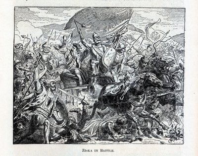 Ziska a csatában, 1882 alkotó: Unbekannt