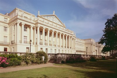 Cumberland Terrace 1827-28, tervezte: John Nash (1752-1835) Regents Park, London, Egyesült Királyság alkotó: Unbekannt Unbekannt