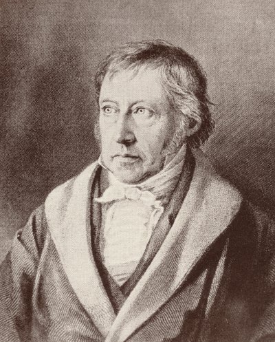 Georg Hegel alkotó: Unbekannt Unbekannt