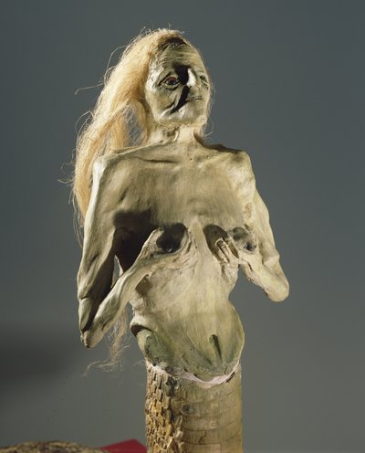 Félig nő, félig kígyó lény, Melusine ívása, 1900 alkotó: Unbekannt Unbekannt