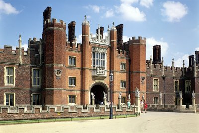 Hampton Court Palace in Spring 14 & 1520 (H5996) alkotó: Unbekannt Unbekannt