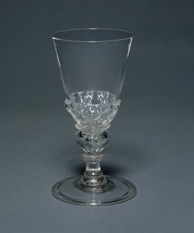 Ólomüveg serleg: Facon de Venise, 1680 körül alkotó: Unbekannt Unbekannt