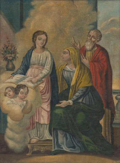 Szűz Mária, Szt. Anna, St. Joachim alkotó: Unbekannt Unbekannt