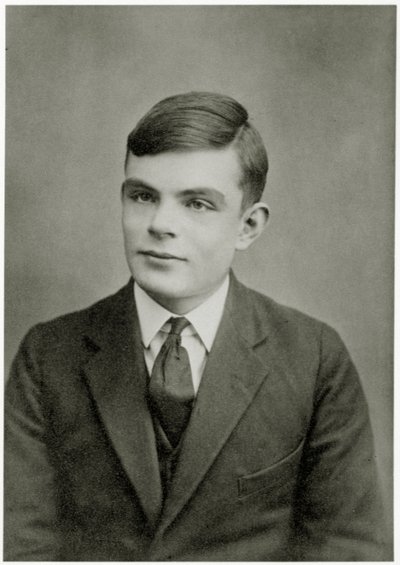 Alan Mathison Turing portréja, alkotó: Unbekannt Unbekannt