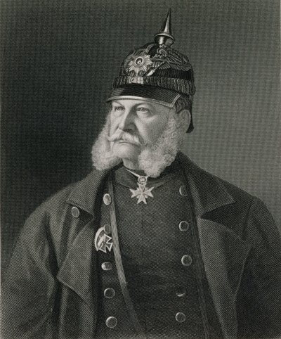 I. Vilmos (1797-1888) porosz király és német császár portréja, vésette William Holl (1807-71) kocsma. írta William Mackenzie alkotó: Unbekannt Unbekannt