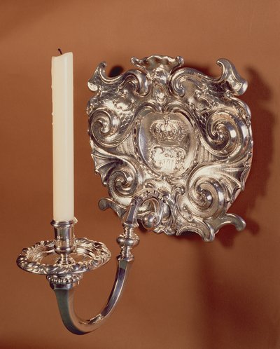 Lámpa, egylámpás, restaurációs korszak angol-holland stílusában. 1668-90 alkotó: Unbekannt Unbekannt