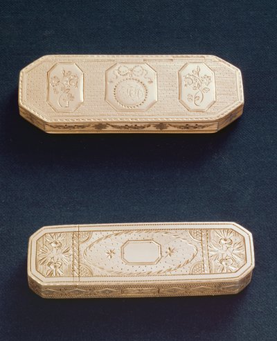 Ezüst fogpiszkáló tokok, Samuel Pemberton, Birmingham, 1791 alkotó: Unbekannt Unbekannt