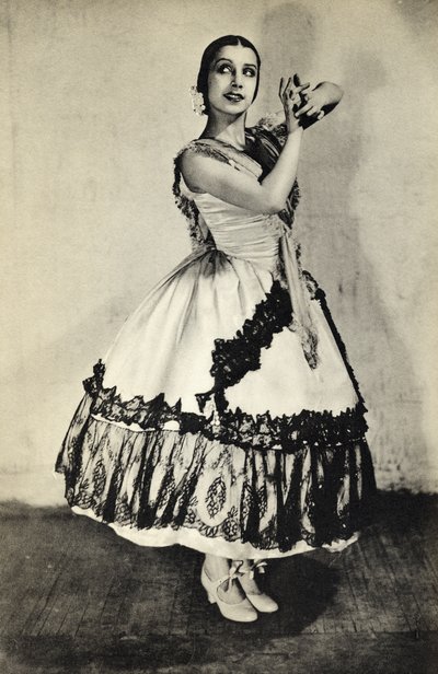Tamara Toumanova, a "Footnotes to the Ballet"-ből, 1938-ban jelent meg (bw fotó) alkotó: Unbekannt Unbekannt