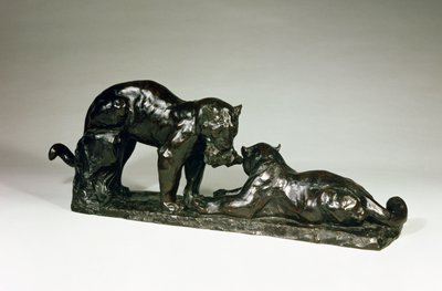 Rembrandt Bugatti két jaguárja (1885-1916) alkotó: Unbekannt Unbekannt
