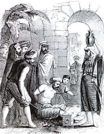 Ein syrischer Verbrecher wird bestraft von Unbekannt