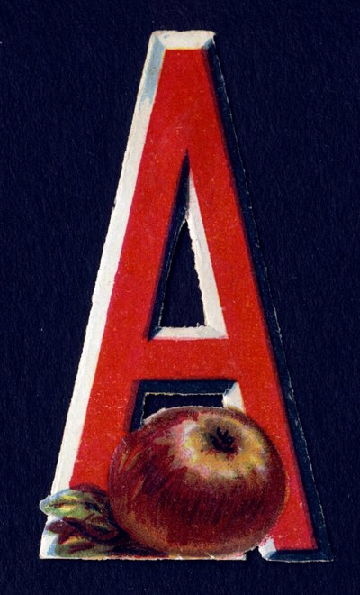 Olyan, mint az Apple. Bogár decoupis állatok témában. Metszés. 26 angol eredetű gofri kromolitográfiát tartalmazó sorozat. Szerkesztő és illusztrátor ismeretlen. század vége. Mérete: 5,5x3,5 cm alkotó: Unbekannt