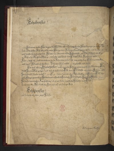 Adja hozzá az MS 41631 f.1v Beethoven másolatát három korai eb, f-moll és d zongora-szonátájáról alkotó: Unbekannter Künstler