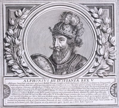 Portugál Afonso III (litho) alkotó: Unbekannt