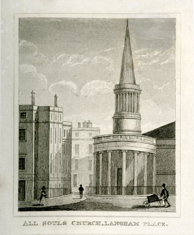 All Souls Church, Langham Place alkotó: Unbekannt