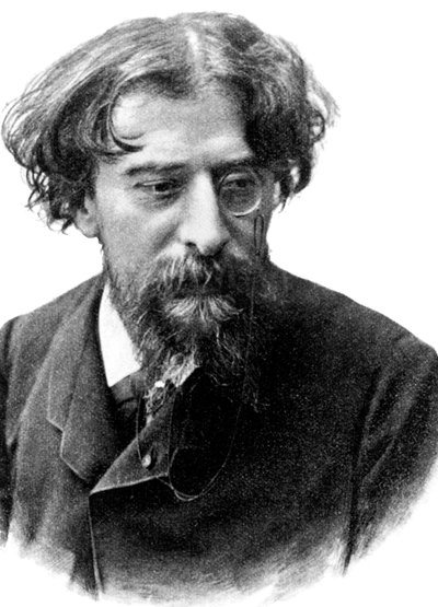 Alphonse Daudet (1840-1897) francia regényíró 1892 körül (metszet) alkotó: Unbekannter Künstler