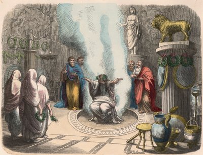 Az ókori Görögország: Apollón-szentély: Delphi jóslata alkotó: Unbekannt