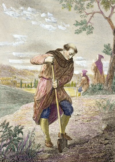 Armand Jean Le Bouthillier de Rance (1626-1700) apát és a trappista ciszterciek alapítója. alkotó: Unbekannter Künstler