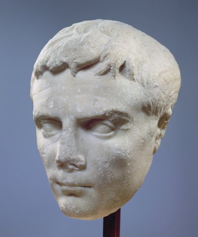 Augustus, márványfej, Kr.e. 27-20 alkotó: Unbekannt