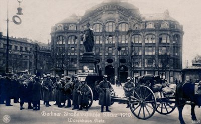 Berlini utcai harcok, 1919 március alkotó: Unbekannter Künstler