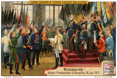 Bismarck Versailles-ban alkotó: Unbekannt
