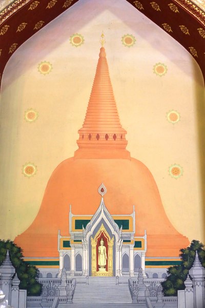 Buddha. A Márvány templom. Milyen BenchamboFit Dushitavanaram Rathchavaravihorn. ೧೮೯೯. Bangkok. Thaiföld alkotó: Unbekannt