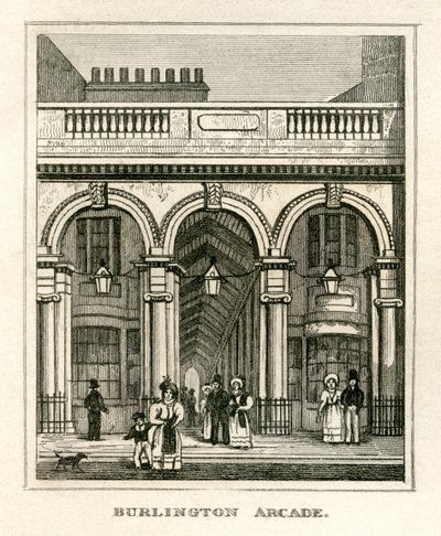 Burlington Arcade alkotó: Unbekannt