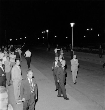 KASZINÓMUNKÁSOK SZTRÁJKBAN – VELENCE – 1961 alkotó: Unbekannt