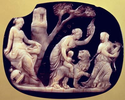 Cameo Dionüszosz gyermekkorából alkotó: Unbekannt